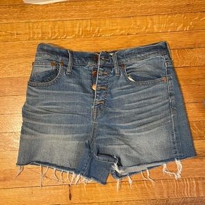 Madewell Jean Shorts